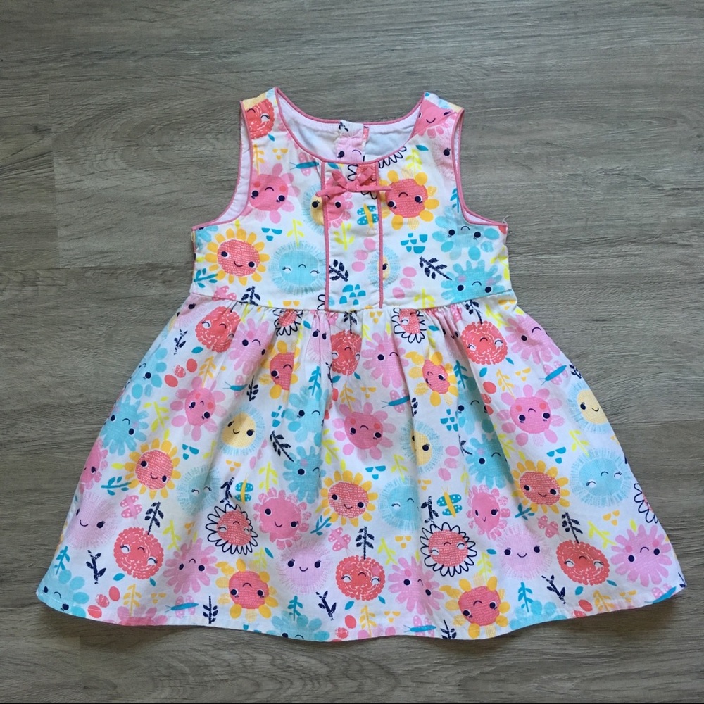 Koala Kids Floral Cotton Dress size 18 months